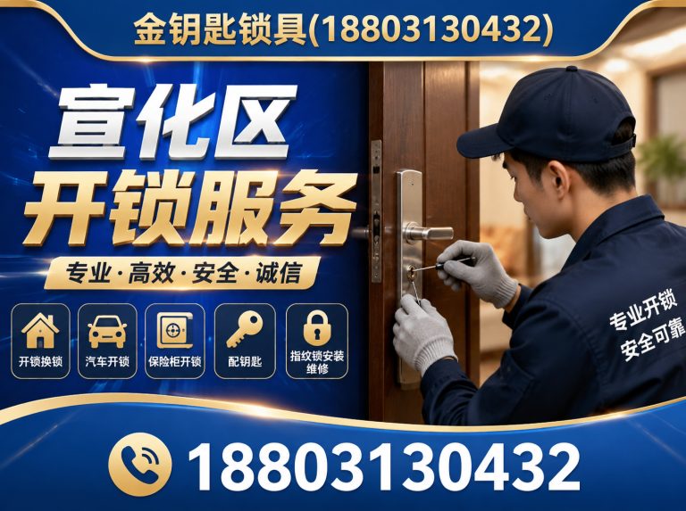 崇礼区金钥匙锁具展示图